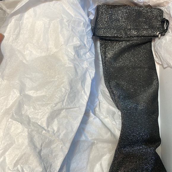 Free People x Vicenza All That Shimmers Over The Knee Stiletto Boots - Picture 11 of 17